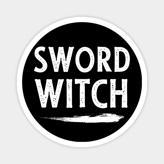 Sword witch Magnet by Nice Surprise